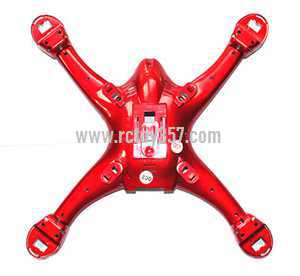 RCToy357.com - SJ R/C S30W RC Quadcopter toy Parts Bottom cover[Red]