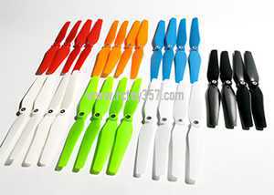 RCToy357.com - SJ R/C S70W RC Quadcopter toy Parts Multi-color Main blades