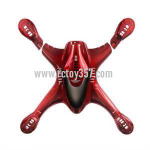 RCToy357.com - SJ R/C X300-1 X300-1C X300-1CW RC Quadcopter toy Parts Upper cover[Red]X300-2