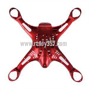 RCToy357.com - SJ R/C X300-2 X300-2C X300-2CW RC Quadcopter toy Parts Bottom cover[Red]X300-2