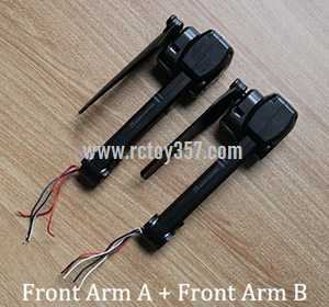 (image for) SJ R/C Z5 RC Drone toy Parts Front Arm A (front left arm) + Front Arm B (front right arm)