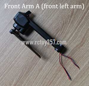 RCToy357.com - SJ R/C Z5 RC Drone toy Parts Rear Arm A (Rear right Arm)