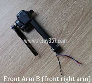 RCToy357.com - SJ R/C Z5 RC Drone toy Parts Rear Arm B (Rear left Arm)