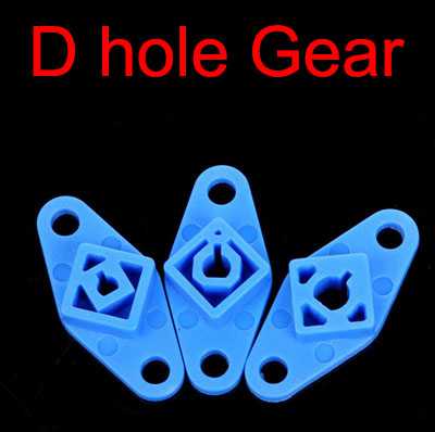 (image for) Track parts With square hole gear D hole fixing piece D-axis motor Car parts