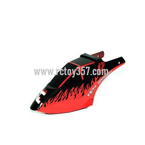 RCToy357.com - SYMA F1 toy Parts Head cover\Canopy(Red)
