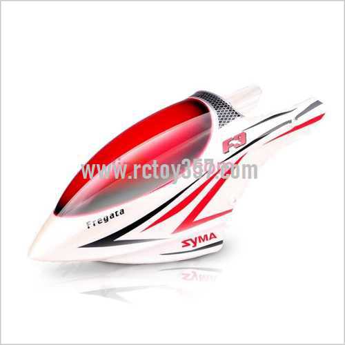 RCToy357.com - SYMA F3 toy Parts Head cover\Canopy(White)