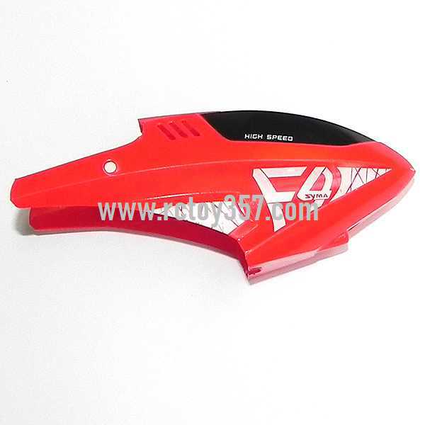 RCToy357.com - SYMA F4 toy Parts Head cover\Canopy(Red)