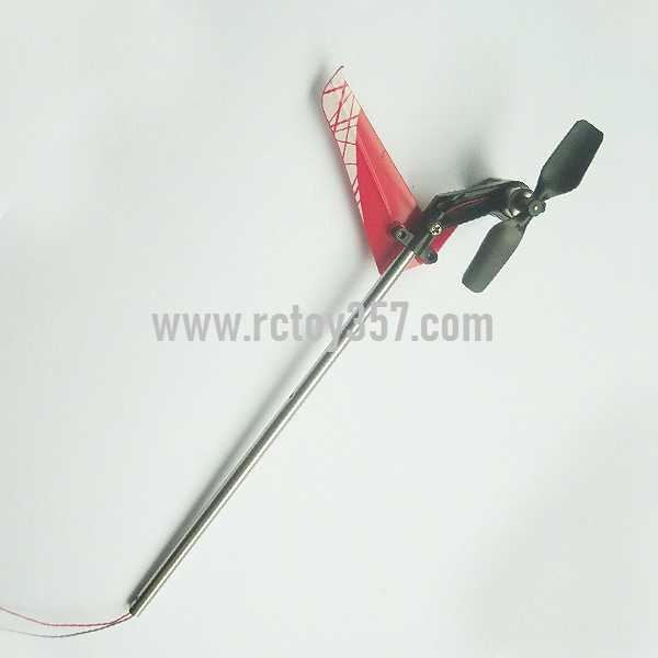 RCToy357.com - SYMA F4 toy Parts Whole Tail Unit Module(Red)