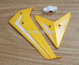 RCToy357.com - [New version]SYMA S39 RC Helicopter toy Parts Tail decorative(Yellow)