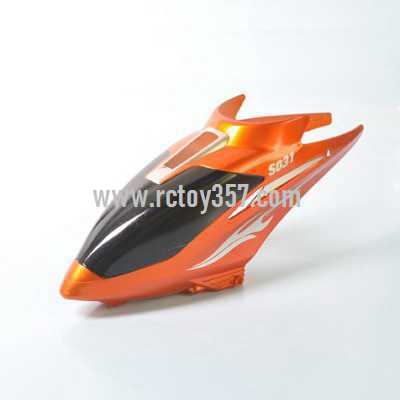RCToy357.com - SYMA S031 S031G toy Parts Head cover\Canopy(Orange)
