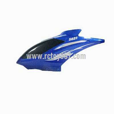 RCToy357.com - SYMA S031 S031G toy Parts Head cover\Canopy(Blue)