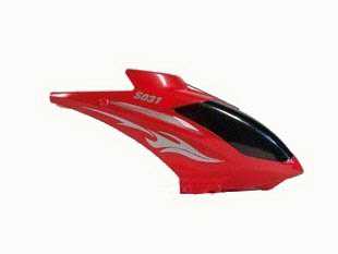 SYMA S031 S031G toy Parts Head cover\Canopy(Red) (image for) SYMA S031 S031G toy Parts Head cover\Canopy(Red)