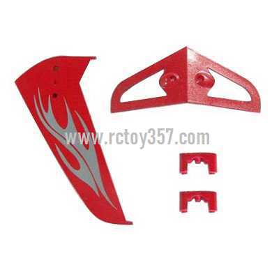 RCToy357.com - SYMA S031 S031G toy Parts Tail decoration(Red)