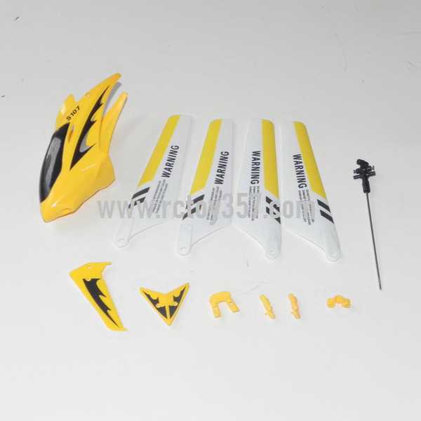 RCToy357.com - SYMA S107 S107C S107G toy Parts Beautiful clothes set(Yellow)