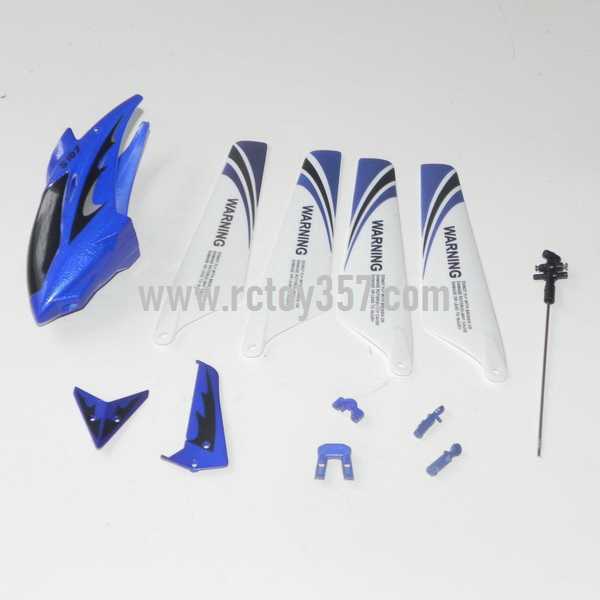 RCToy357.com - SYMA S107 S107C S107G toy Parts Beautiful clothes set( Blue)