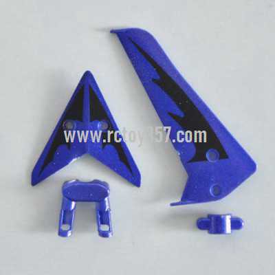 RCToy357.com - SYMA S107 S107C S107G toy Parts tail decoration Blue