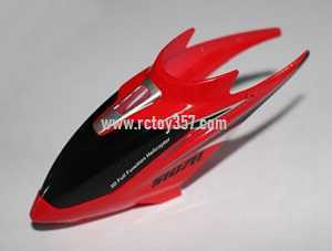 RCToy357.com - SYMA S107H RC Helicopter toy Parts Head cover [Red]