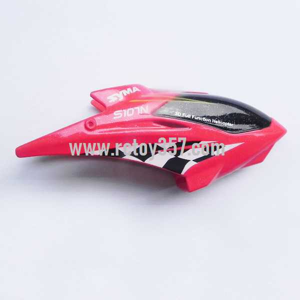 (image for) SYMA S107N toy Parts Head cover\Canopy(Red)