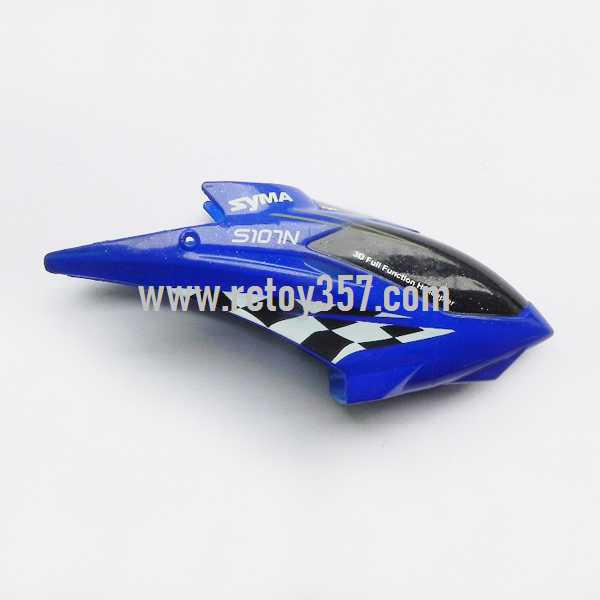 RCToy357.com - SYMA S107N toy Parts Head cover\Canopy(Bule) - Click Image to Close