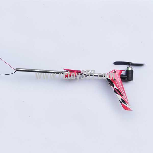 RCToy357.com - SYMA S107N toy Parts Whole Tail Unit Module(Red)