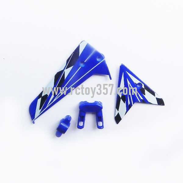 RCToy357.com - SYMA S107N toy Parts Tail decorative set(Blue)