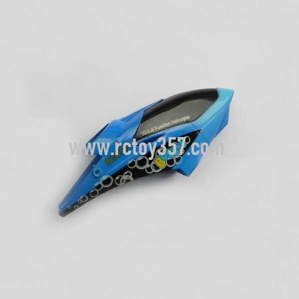 RCToy357.com - SYMA S107P toy Parts Head cover\Canopy(Bule)
