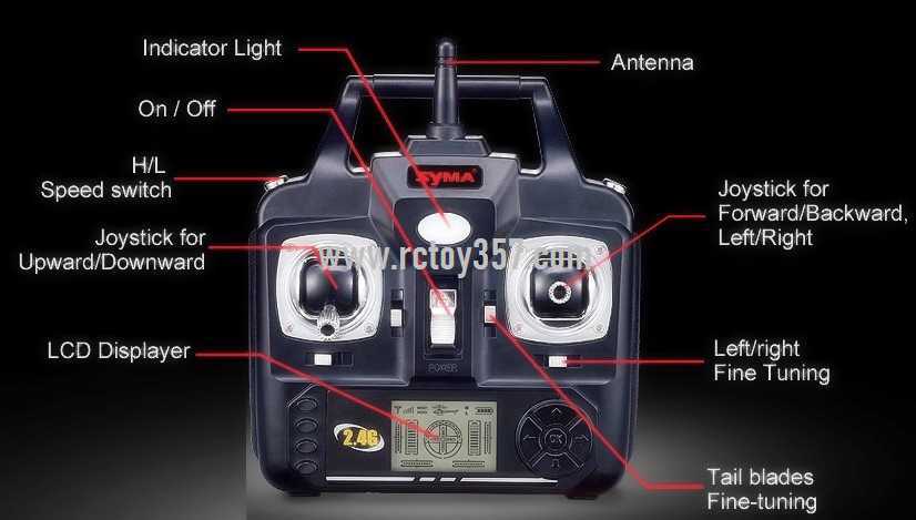 RCToy357.com - SYMA S32 toy Parts Remote Control\Transmitter