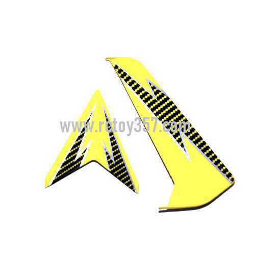 RCToy357.com - SYMA S32 toy Parts Tail decorative set(Yellow)