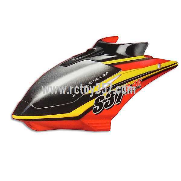 SYMA S37 toy Parts Head cover/Canopy(Red) (image for) SYMA S37 toy Parts Head cover/Canopy(Red)