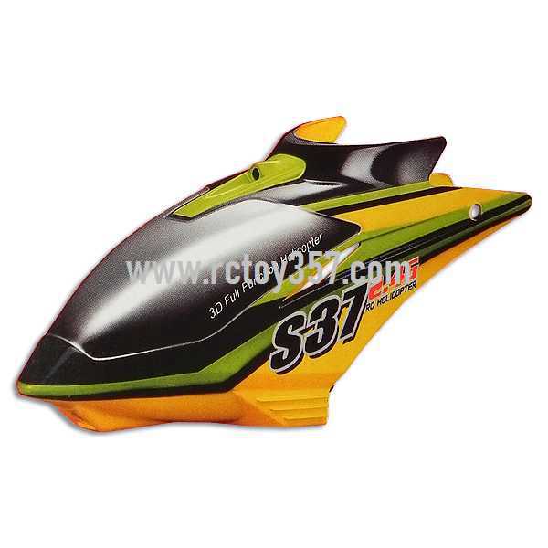 SYMA S37 toy Parts Head cover/Canopy(White) (image for) SYMA S37 toy Parts Head cover/Canopy(White)
