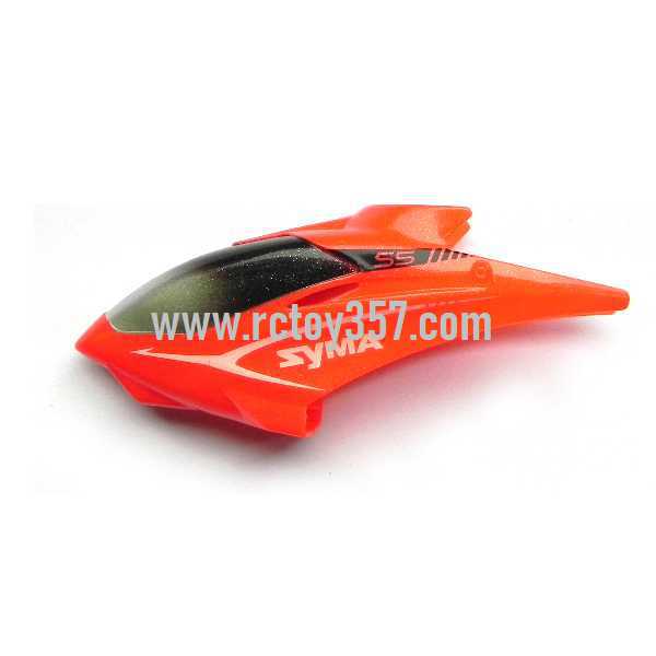RCToy357.com - SYMA S5 toy Parts Head cover/Canopy(Red)