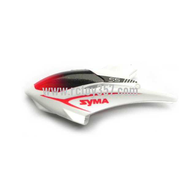 RCToy357.com - SYMA S5 toy Parts Head cover/Canopy(White)