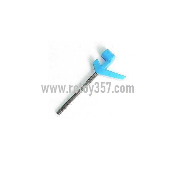 RCToy357.com - SYMA S6 toy Parts Tail big pipe+Tail decorative(blue)