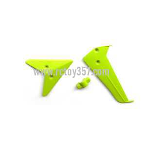 RCToy357.com - SYMA S8 toy Parts Tail decorative set(Green)