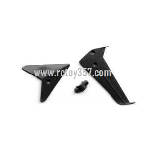 RCToy357.com - SYMA S8 toy Parts Tail decorative set(Black)