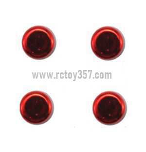 RCToy357.com - SYMA X20 RC Quadcopter toy Parts Main body fasteners[Red]