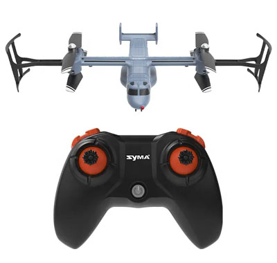 RCToy357.com - SYMA V22 One Key Takeoff Fixed Altitude Stunt Simulation Remote Control Helicopter Toys Gifts