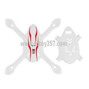 RCToy357.com - SYMA X11 X11C 4CH R/C Remote Control Quadcopter toy Parts Fuselage [white] - Click Image to Close