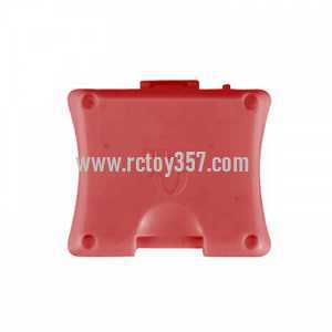 RCToy357.com - SYMA X13 4CH R/C Remote Control Quadcopter toy Parts Battery cover[red]