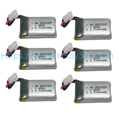(image for) 3.7V 400mah Battery 6pcs SYMA X15T RC Drone Spare Parts