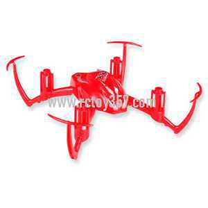 RCToy357.com - SYMA X2 4CH R/C Remote Control Quadcopter toy Parts Upper body[red]