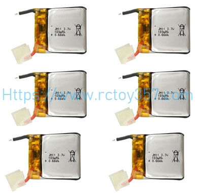 RCToy357.com - 3.7V 180 mAh battery 6pcs Syma X20P RC Quadcopter Spare Parts