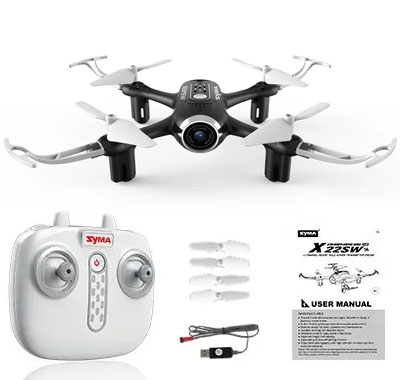 RCToy357.com - Syma X22SW Drone With Camera WiFi RC Drone RTF Remote Control Height Hold Headless Mode RC Toys Christmas Gift