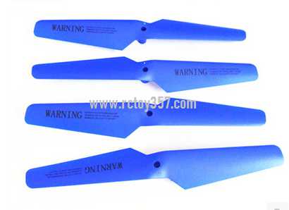 RCToy357.com - SYMA X5SW Quadcopter toy Parts Blades set(Blue) - Click Image to Close
