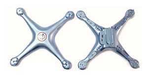 (image for) SYMA X5HC RC Quadcopter toy Parts Upper Head set+Lower board+Battery cover [sky blue]