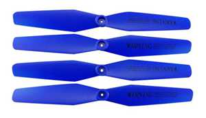 (image for) SYMA X5HC RC Quadcopter toy Parts Blades set [Blue]