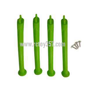 (image for) SYMA X5HC RC Quadcopter toy Parts Support plastic bar (4 pcs) [Green]