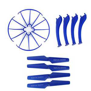 Protecting frames + Main-blades + Landing skids Blue SYMA X5SC RC Quadcopter Spare Parts (image for) Protecting frames + Main-blades + Landing skids Blue SYMA X5SC RC Quadcopter Spare Parts