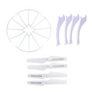 Protecting frames + Main-blades + Landing skids White SYMA X5SC RC Quadcopter Spare Parts (image for) Protecting frames + Main-blades + Landing skids White SYMA X5SC RC Quadcopter Spare Parts