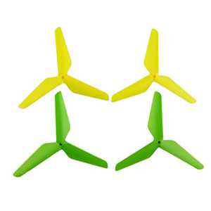 Blades Yellow-Green SYMA X5SC RC Quadcopter Spare Parts (image for) Blades Yellow-Green SYMA X5SC RC Quadcopter Spare Parts